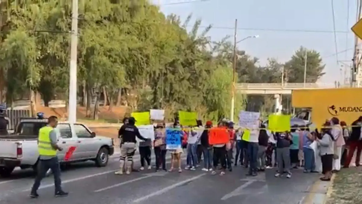 Manifestación servicio de agua Zapopan